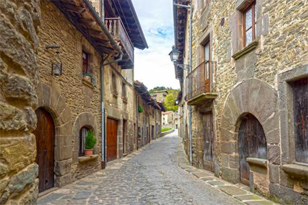 Lleida historical streets