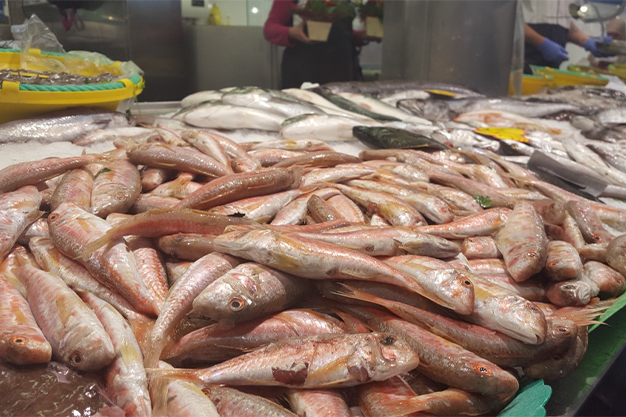 Palafrugell Seafood market